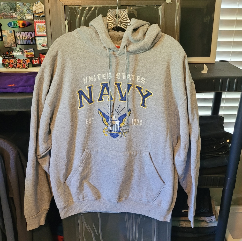 JBT American Pride Navy  Hoodie NEW Large